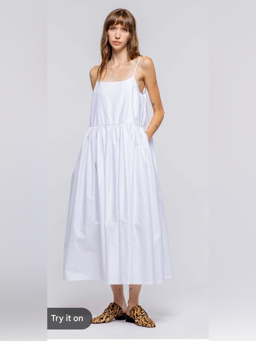 Toit Volant Jane Dress - White